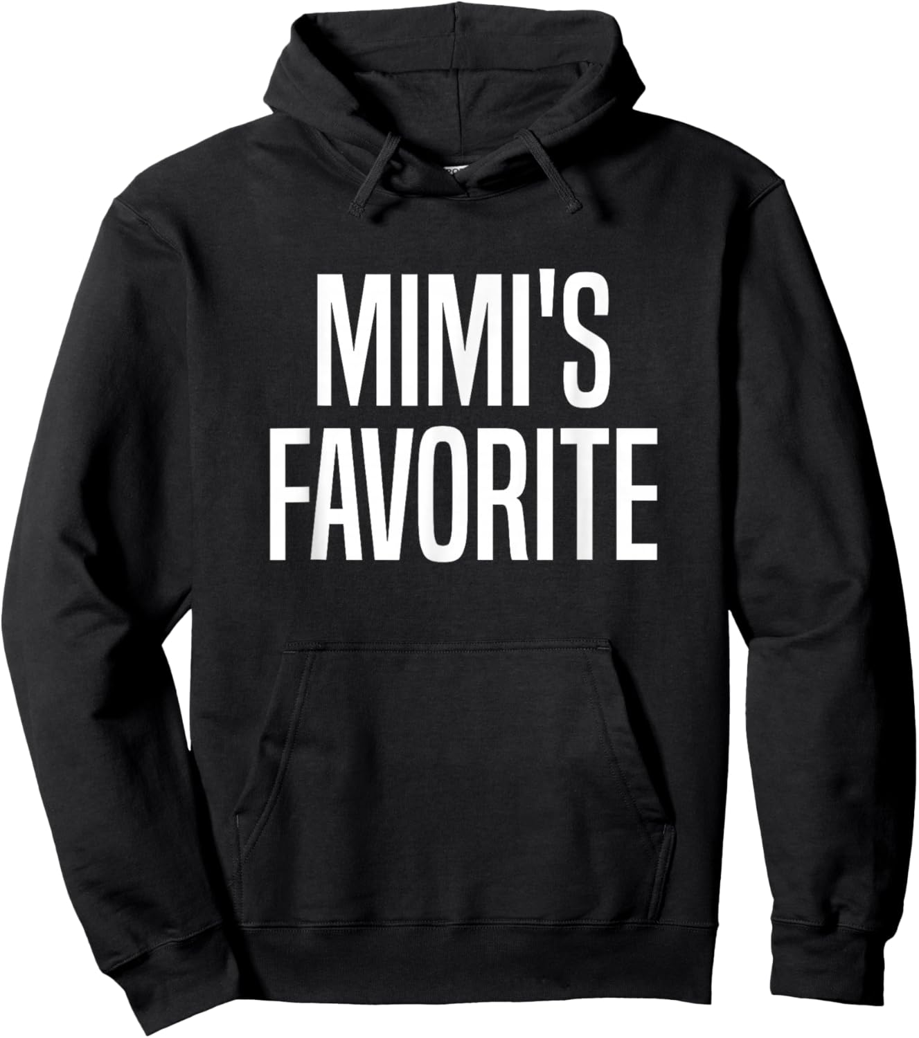 Mimi's Favorite Grandchild Hoodie - Hoodie | Black