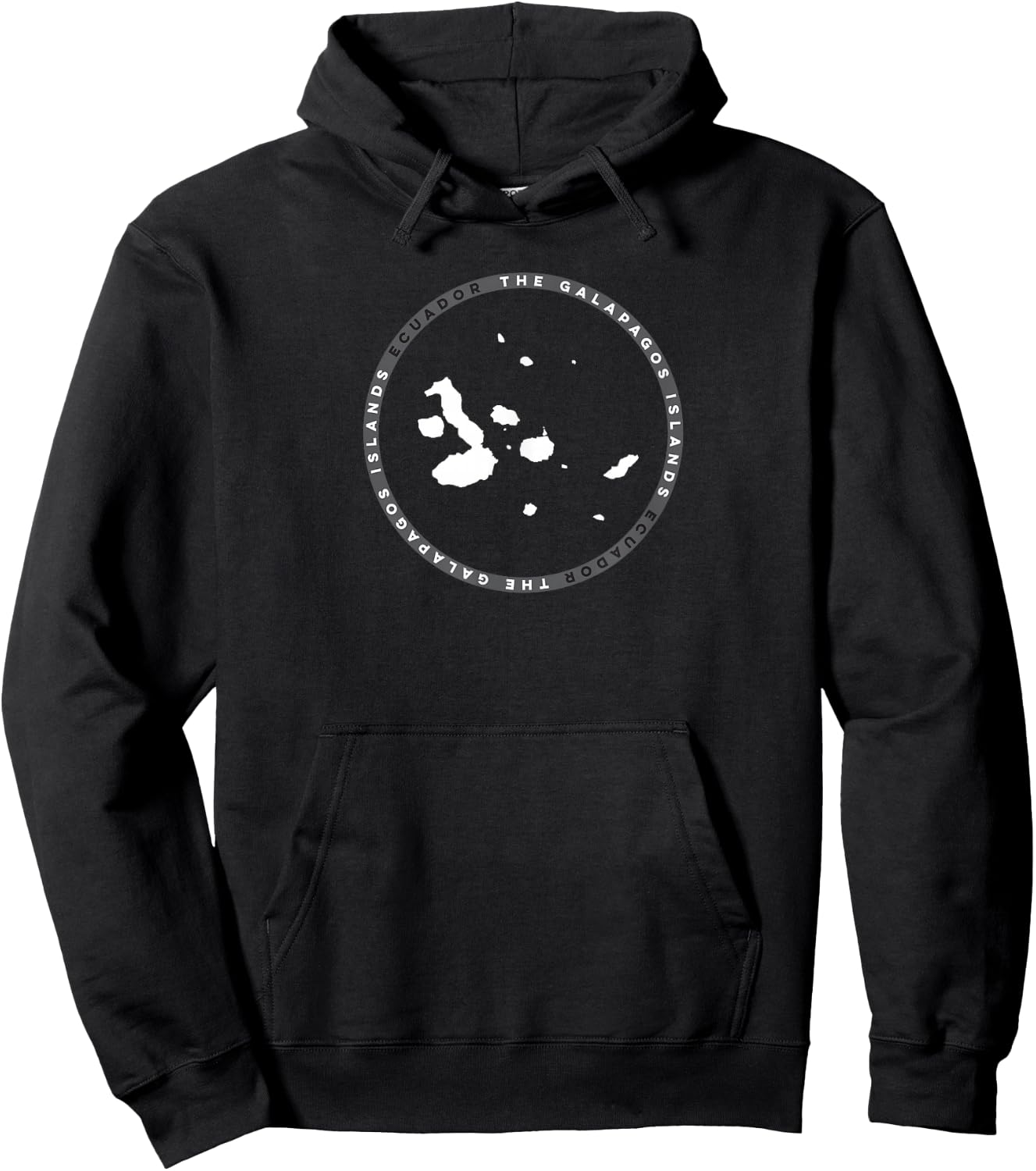 Galapagos Graphic T Hoodie - Hoodie | Black