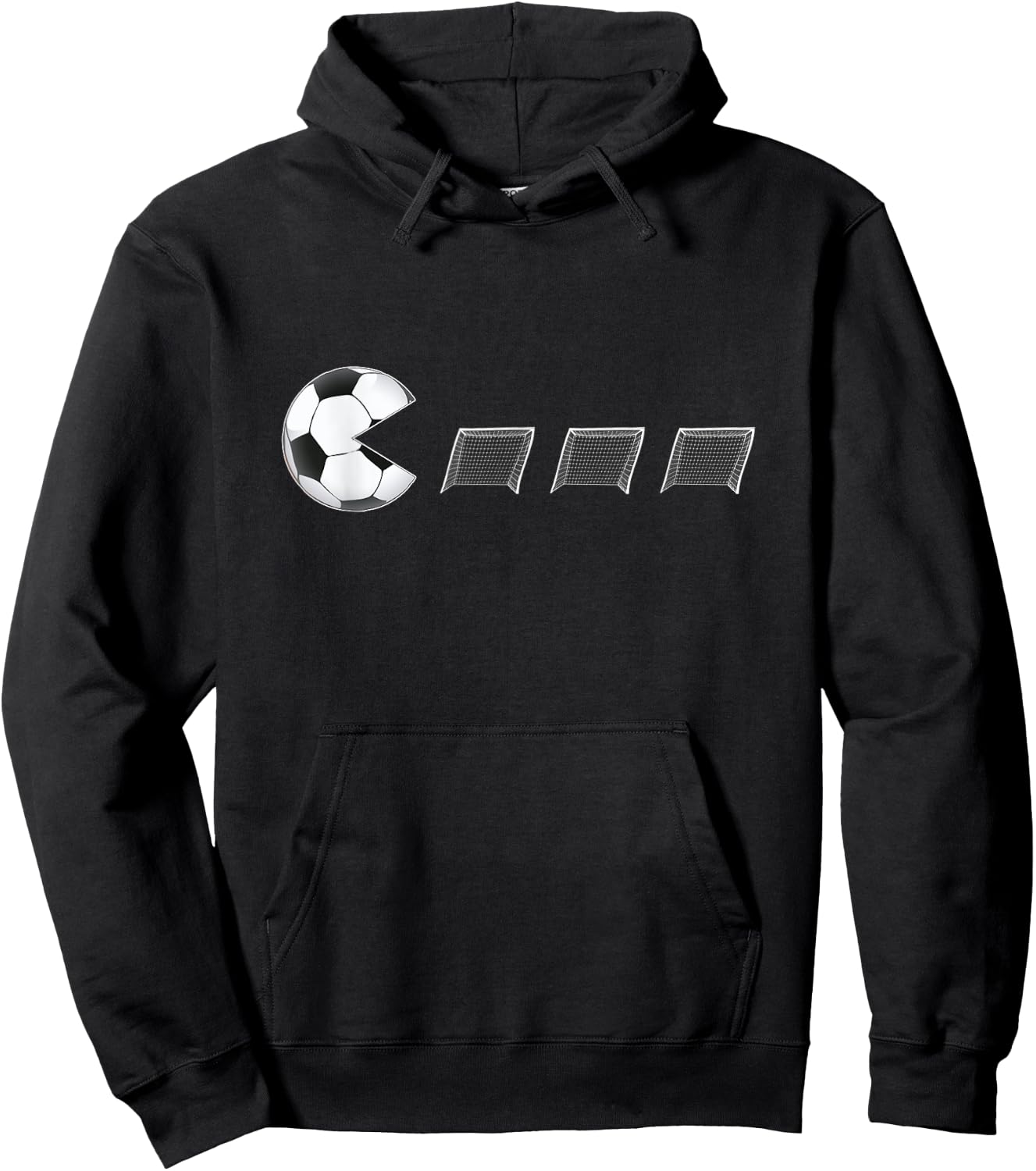 Soccer Shirt for Boys Soccer Goals Boys Soccer Hoodie - Hoodie | Black