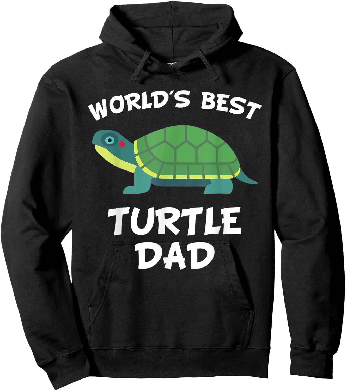 World's Best Turtle Dad Turtle Owner Hoodie - Hoodie | Black