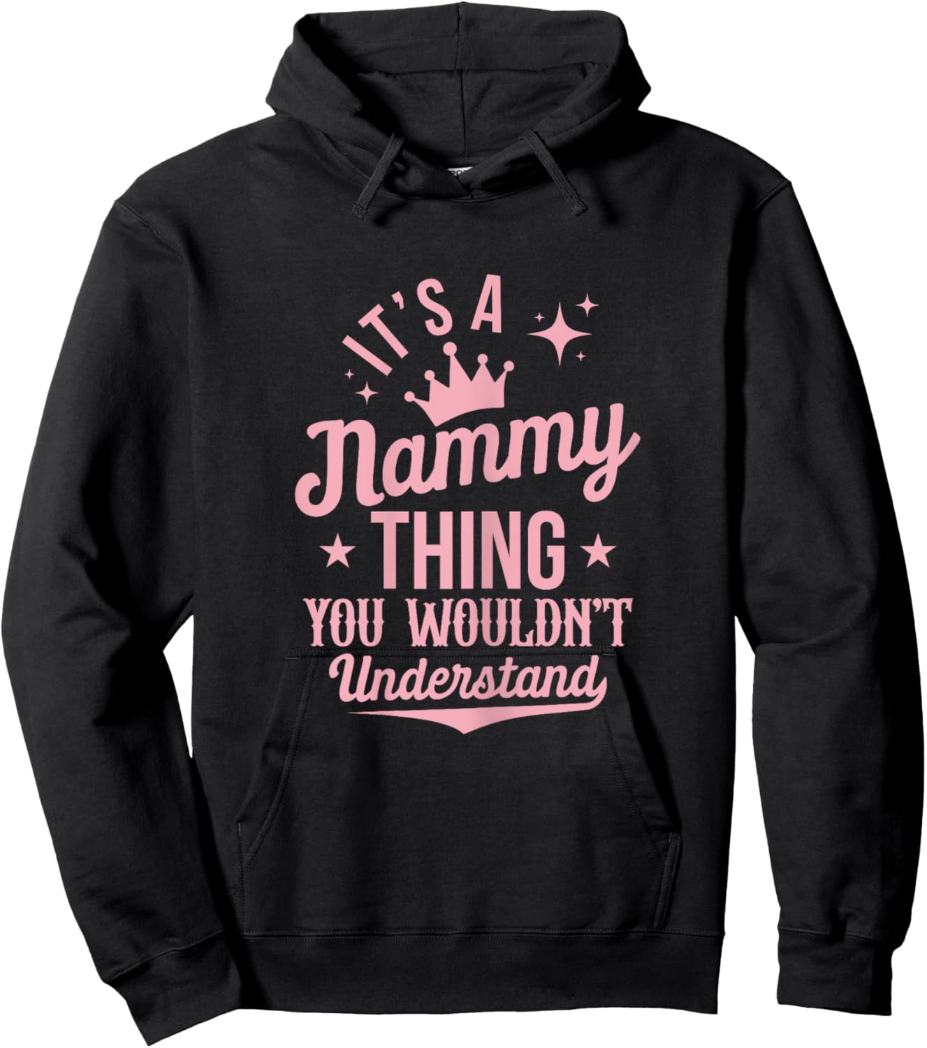 Funny Nammy Shirts Mom Grandma Mothers Day Hoodie - Hoodie | Black
