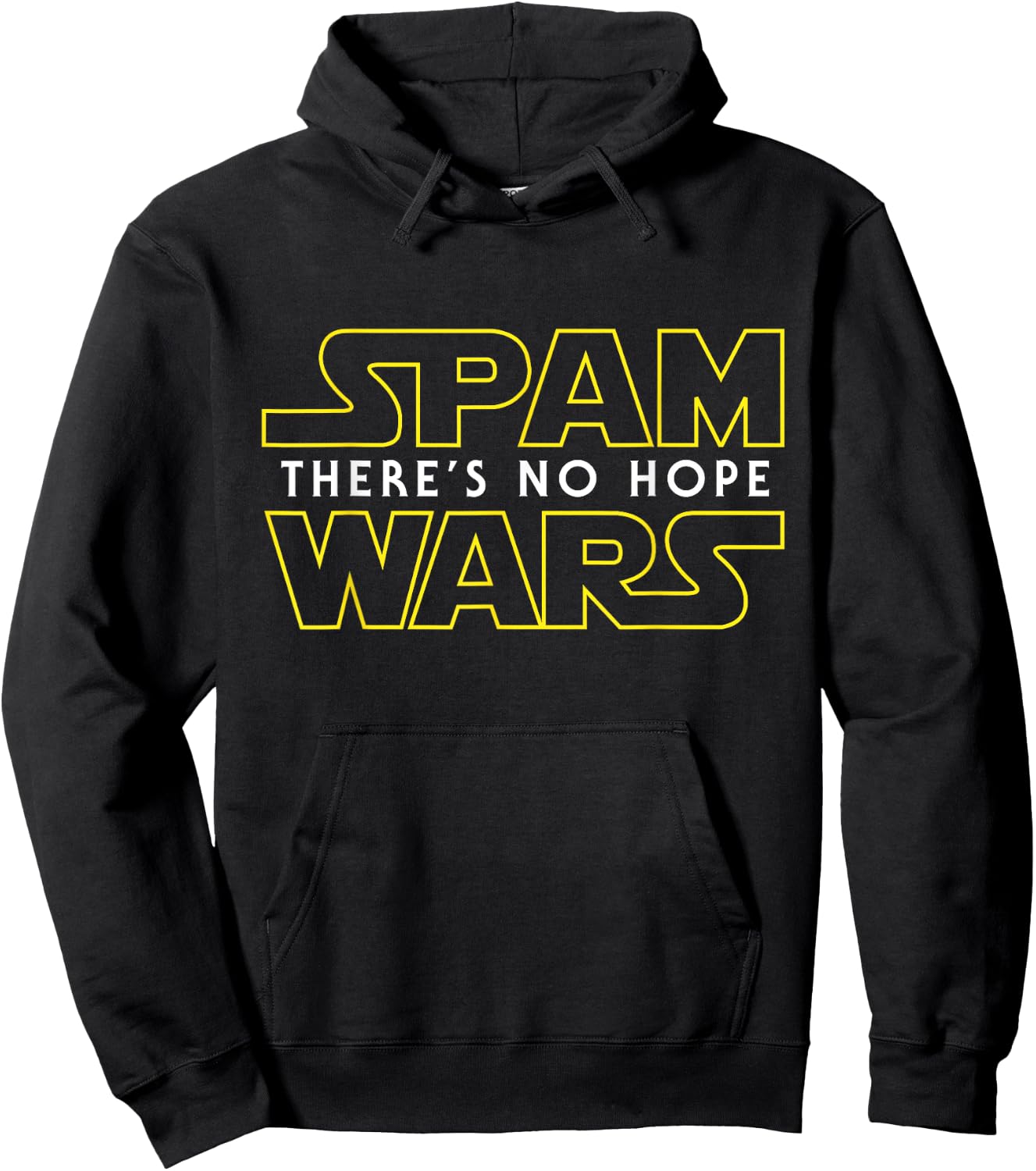 Funny Spam Shirt Computer Geek Spam Wars Hoodie - Hoodie | Black