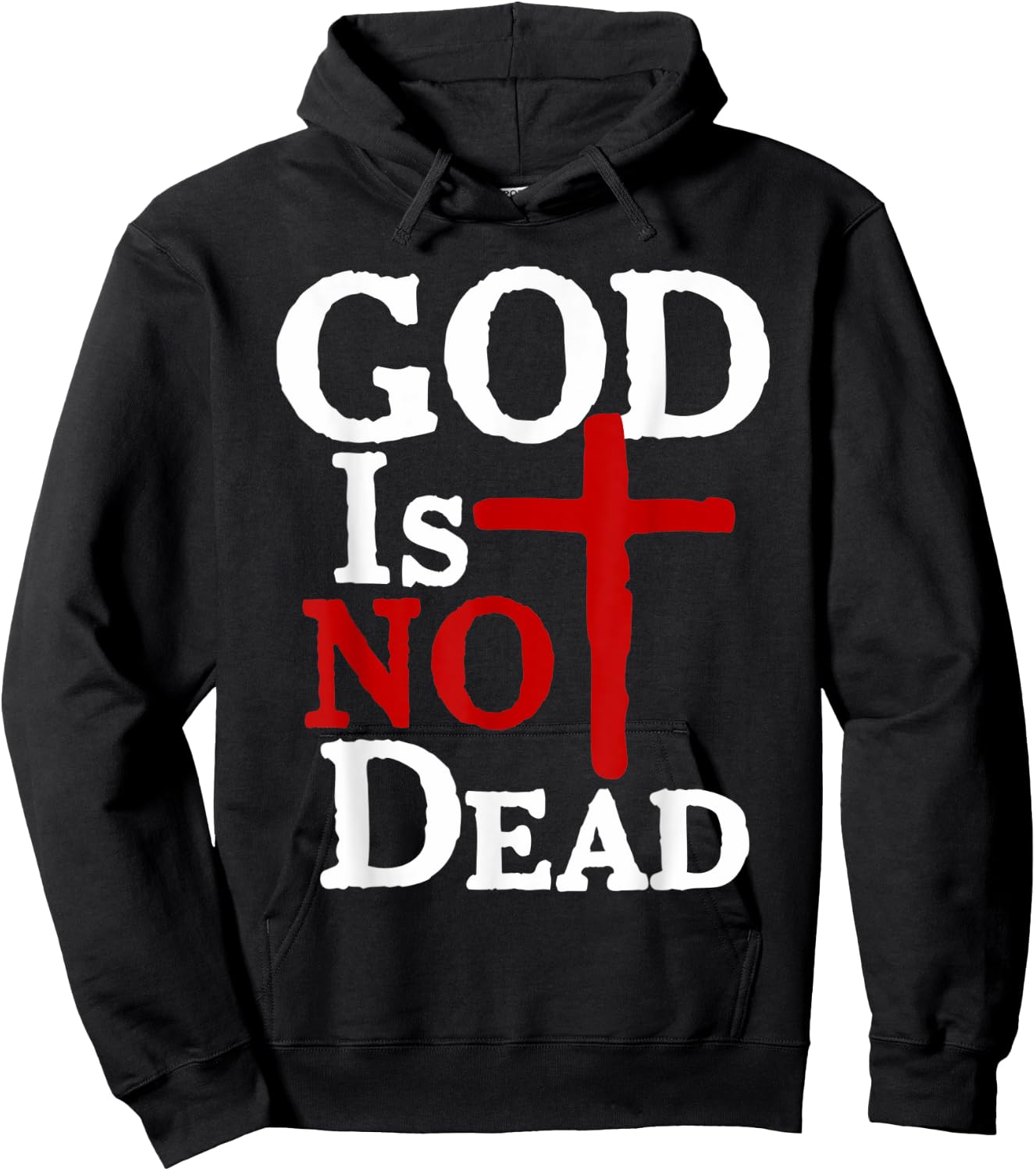 God Is Not Dead Jesus Christ Faith Religious Christian Hoodie - Hoodie | Black
