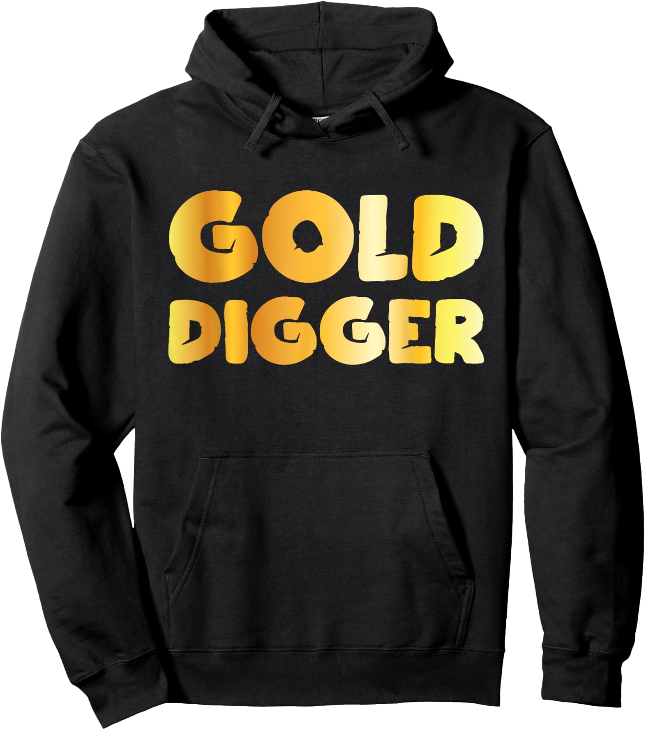 Gold Digger Geologist Pun Geology Geek Funny Costume Hoodie - Hoodie | Black
