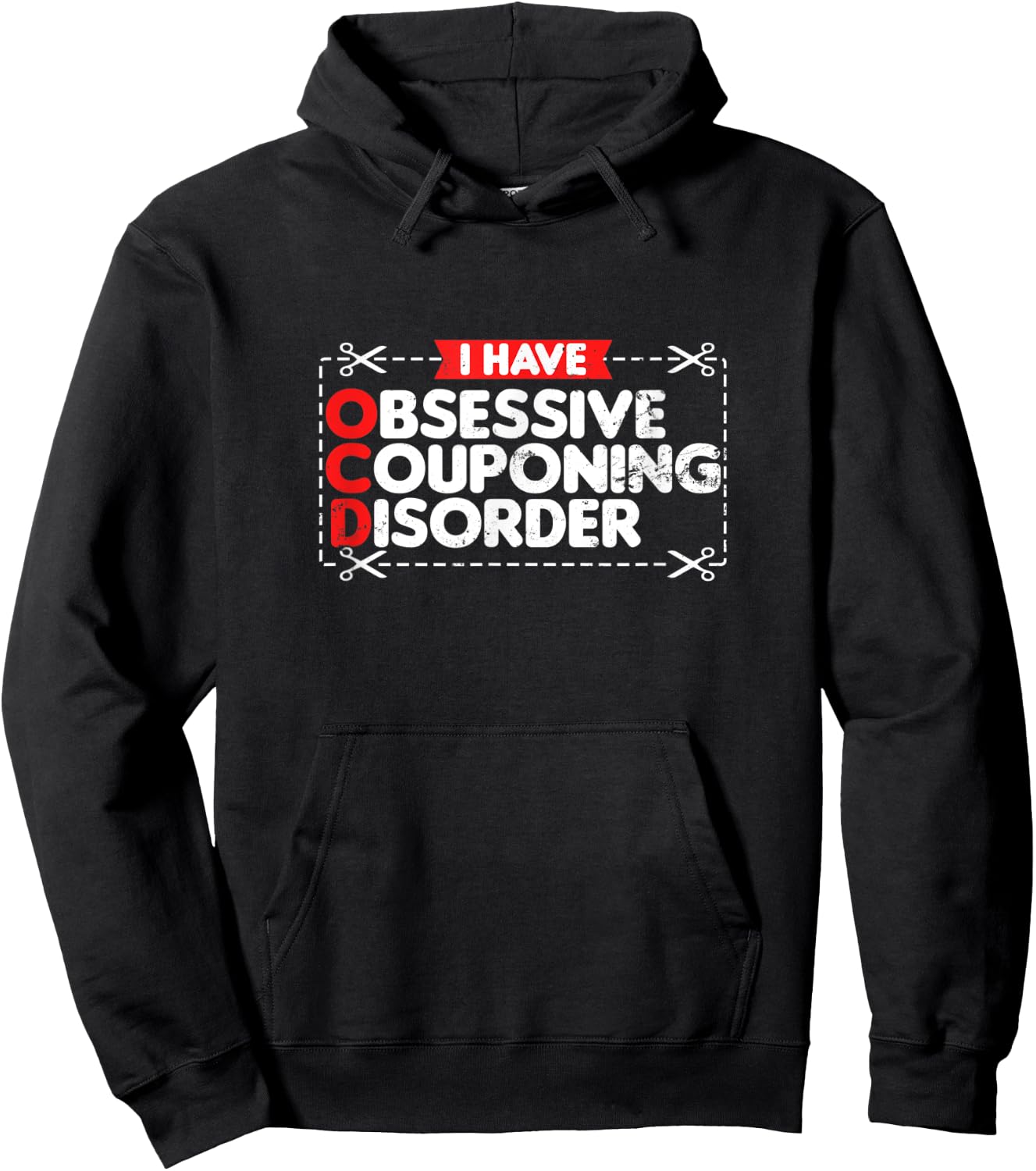 Couponer Design | Couponing Disorder Gift Hoodie - Hoodie | Black