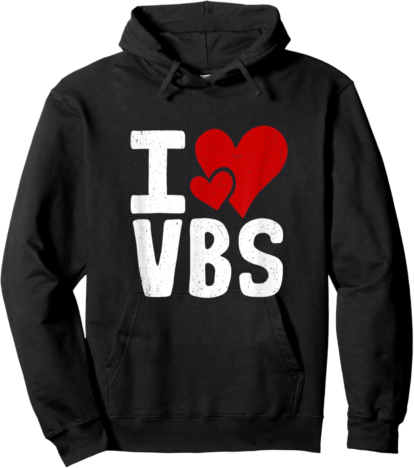 VBS I Love Vacation Bible School Christian VBS Church Jesus Hoodie - Hoodie | Black