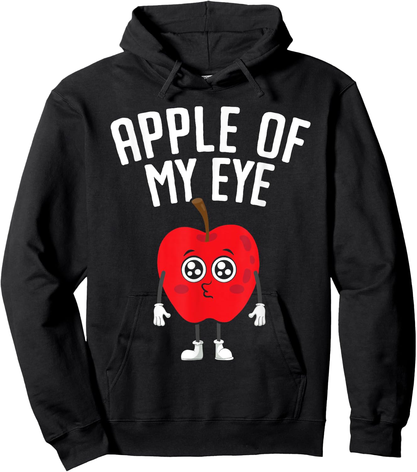 Apple Of My Eye Fruit Lover Apple Picking Hoodie - Hoodie | Black