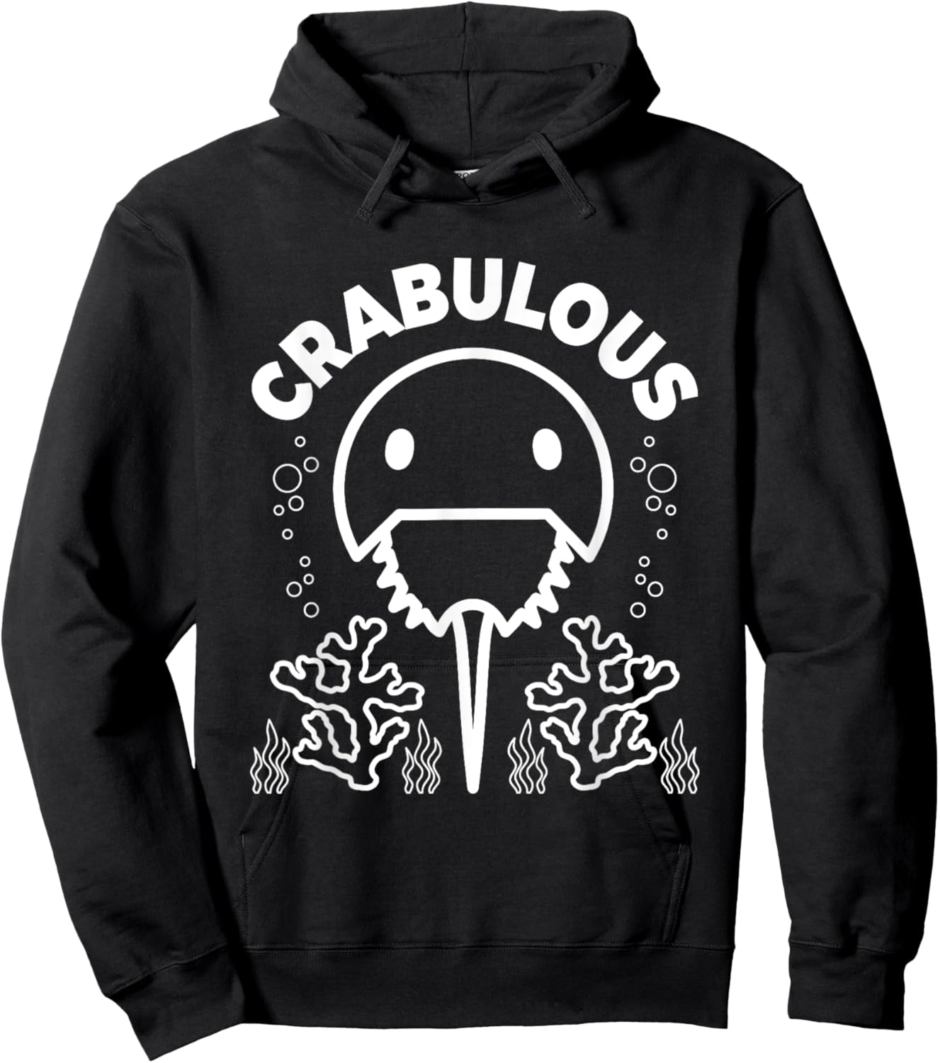 Crabulous Design for a Horseshoe crab lover Hoodie - Hoodie | Black