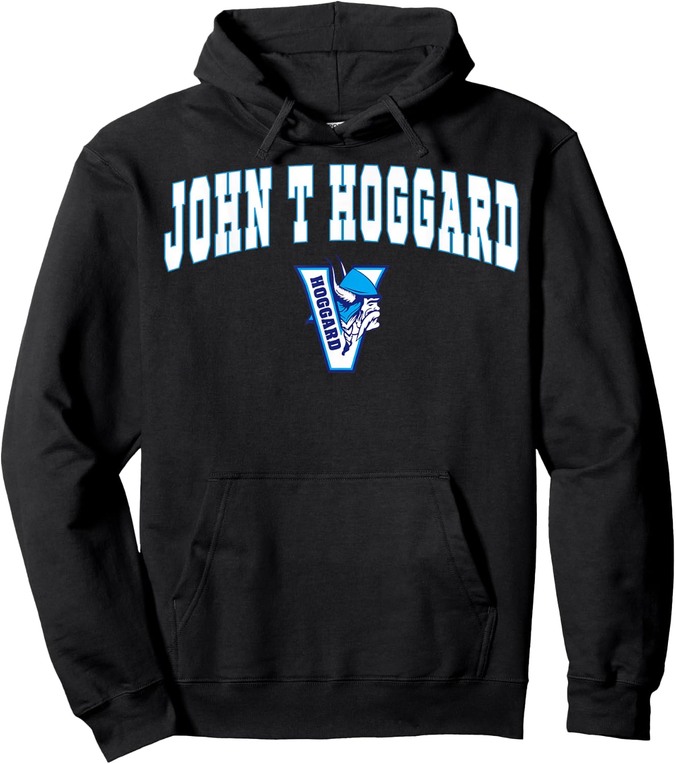 John T. Hoggard High School Vikings C2 Hoodie - Hoodie | Black