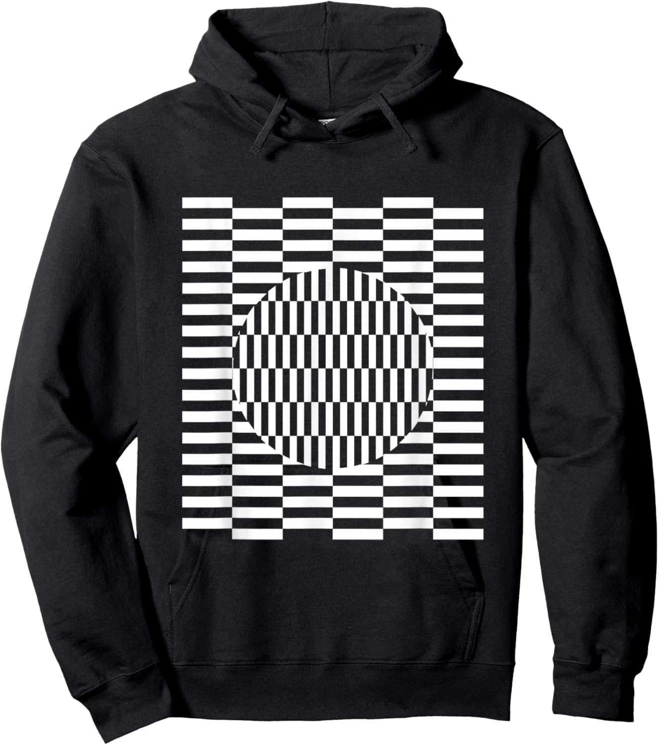 Visual grid perception illusion ophthalmologist Hoodie - Hoodie | Black
