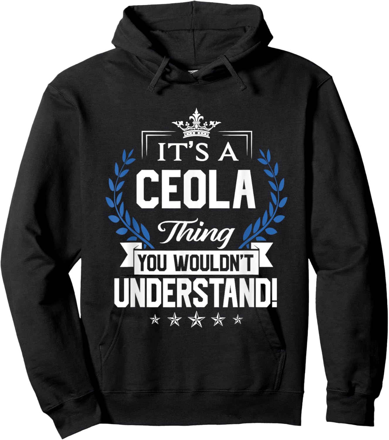 Ceola Name - Ceola Thing Name You Wouldn't Understand Hoodie - Hoodie | Black