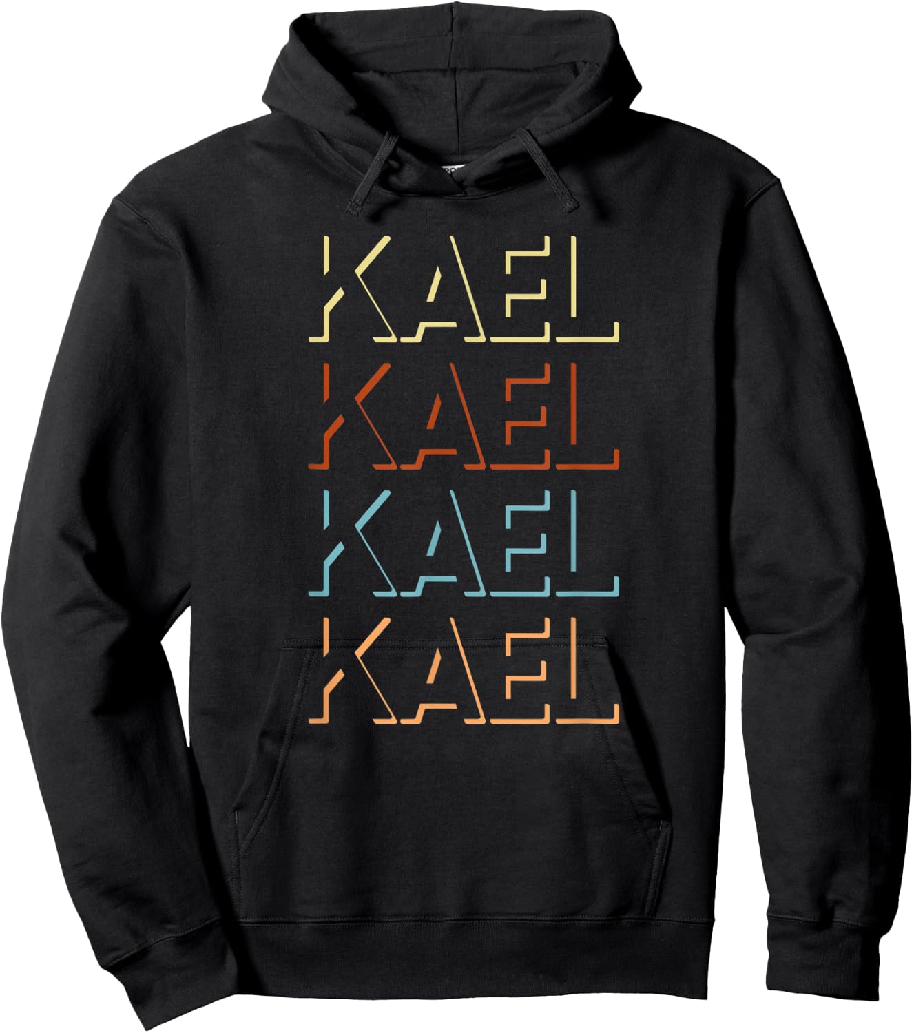 Kael First Name My Personalized Named Hoodie - Hoodie | Black