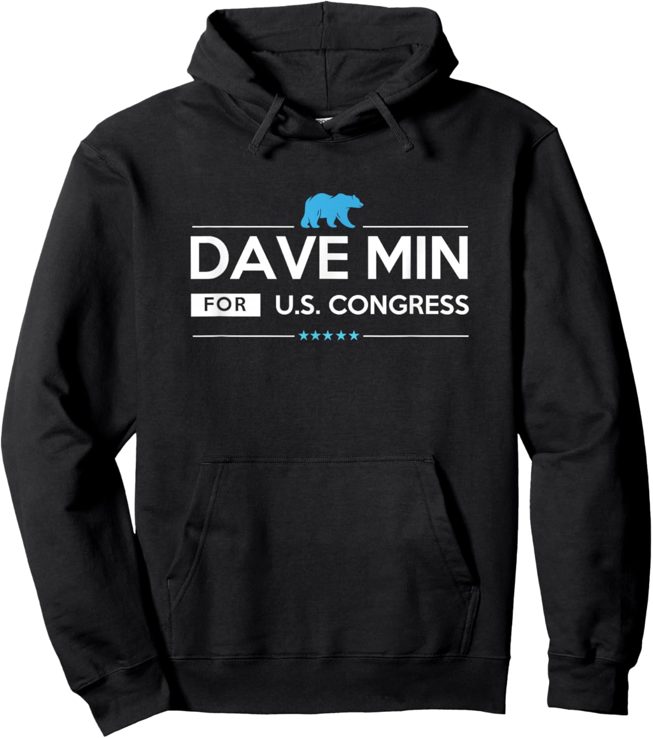 Dave Min California 47th District for Congress CA47 2026 Hoodie - Hoodie | Black