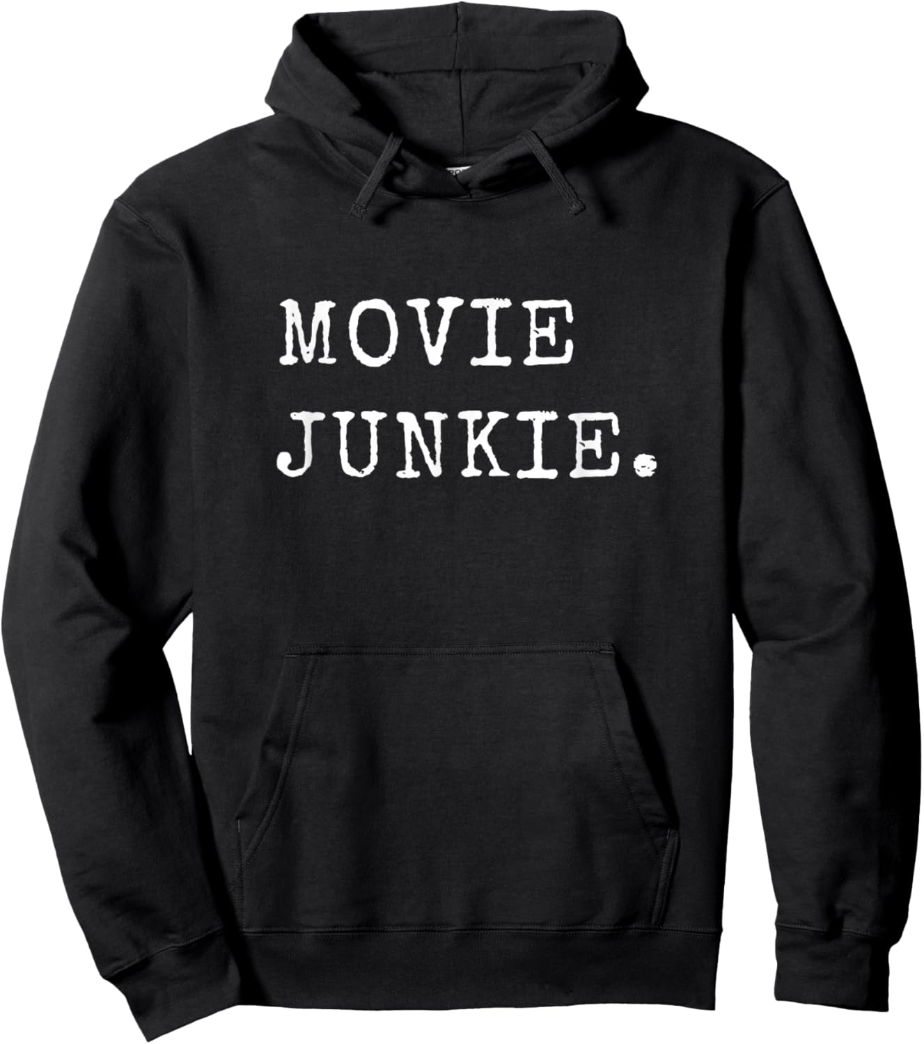 Movie Buff Gifts Women Film Lover, Movie Junkie Hoodie - Hoodie | Black