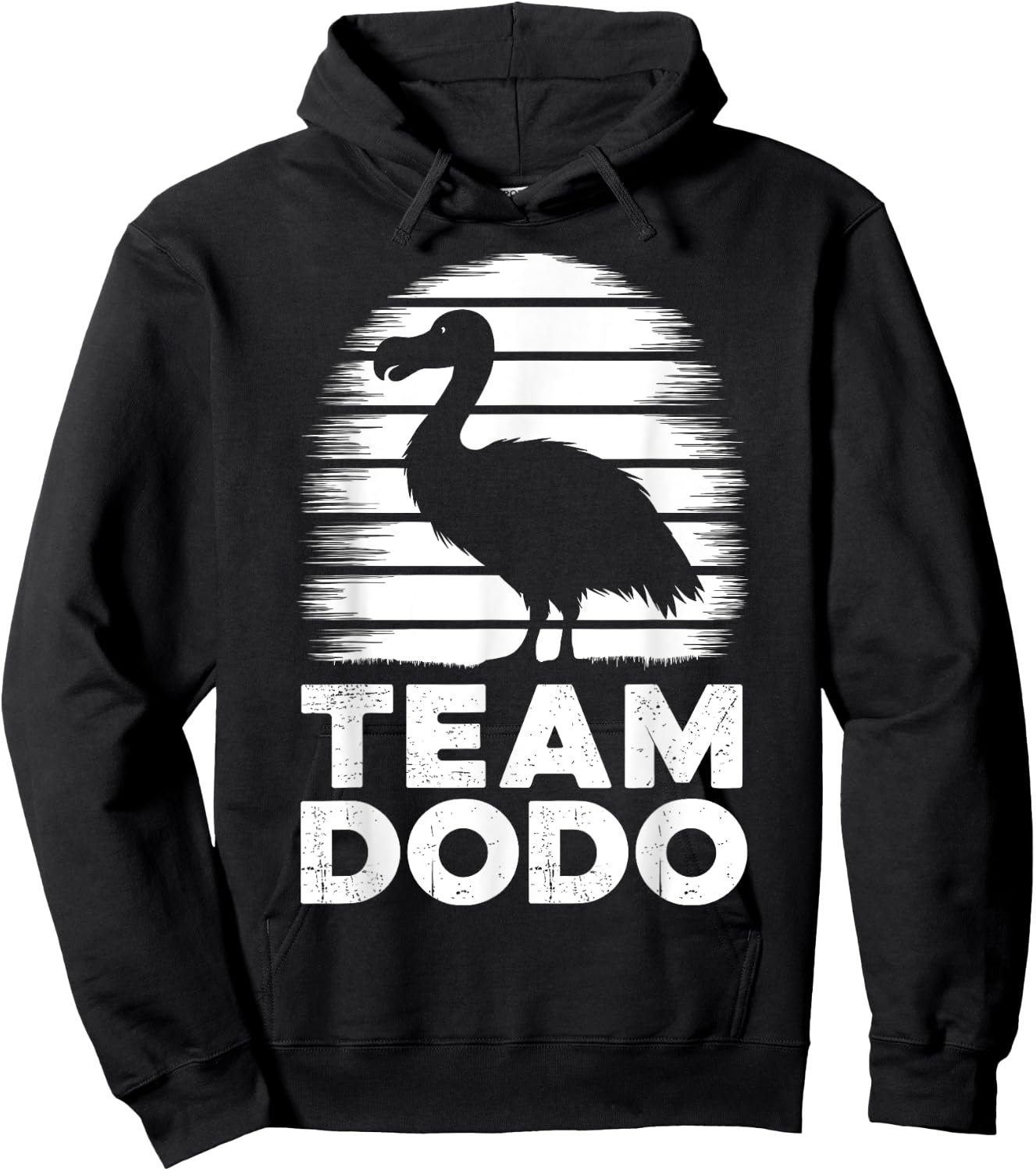 Team Dodo Funny Dodo Bird Hoodie - Hoodie | Black