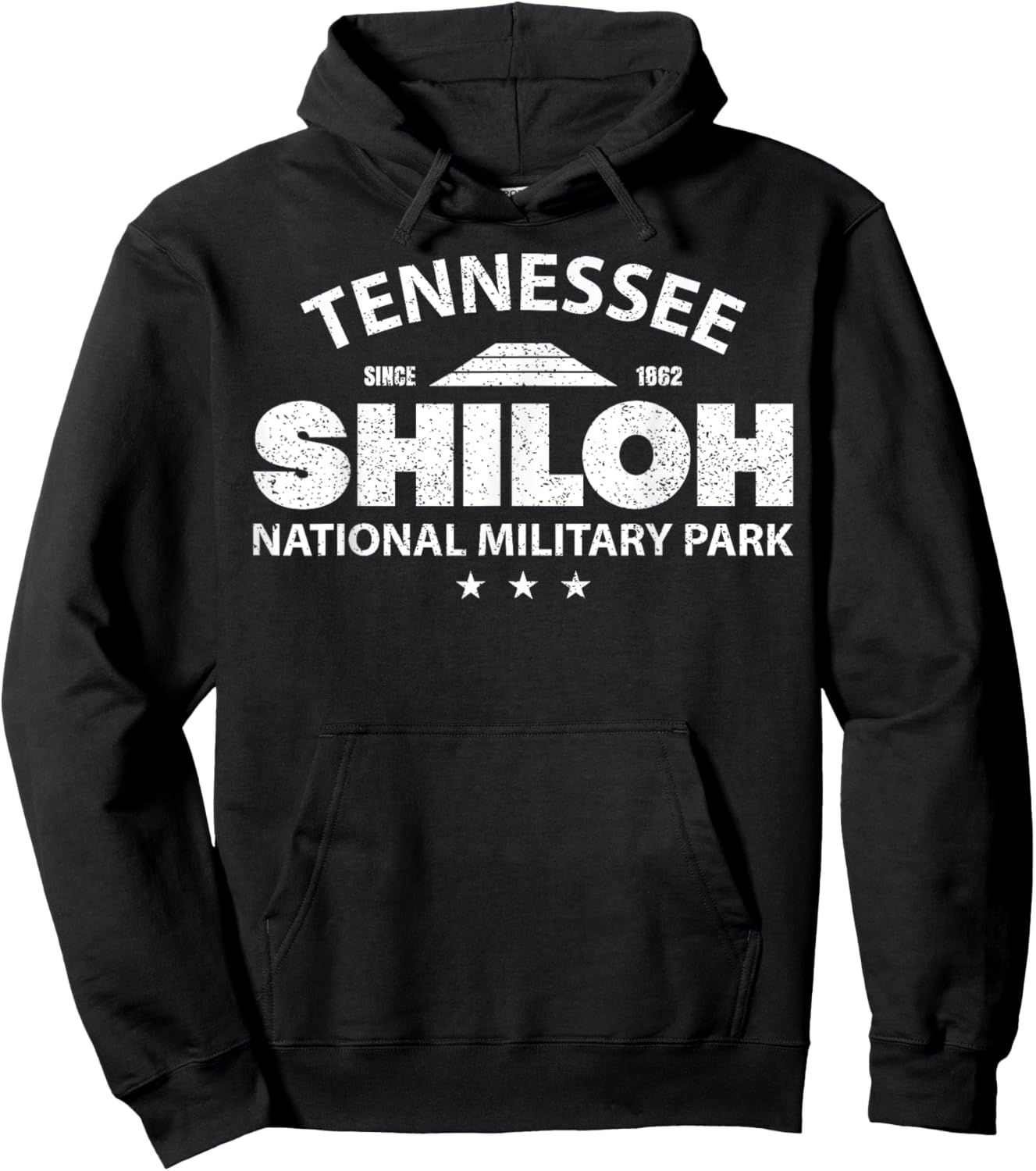 National Park Shirt Shiloh 1862 National Military Park Hoodie - Hoodie | Black