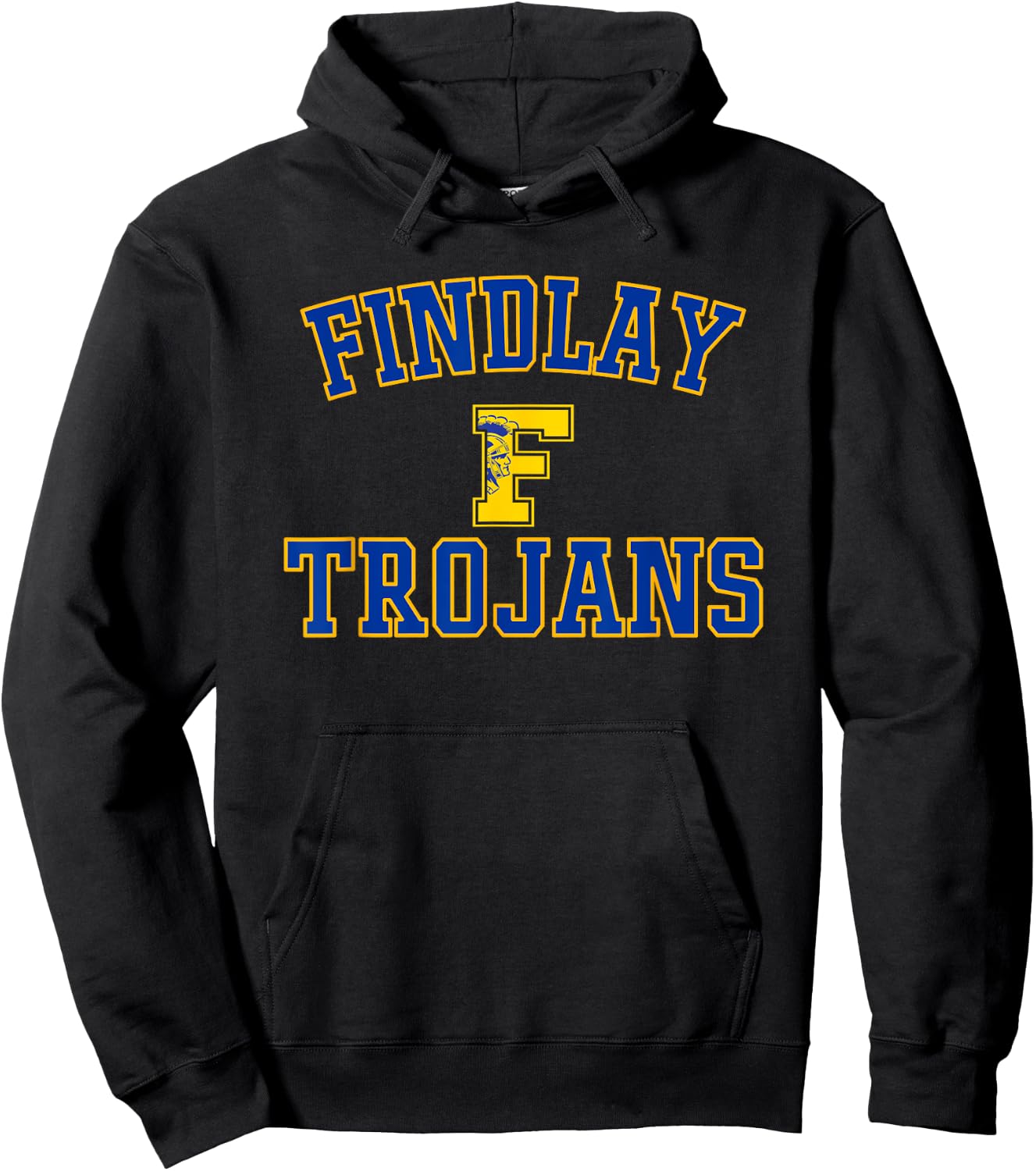 Findlay Trojans Logo Varsity HS Hoodie - Hoodie | Black
