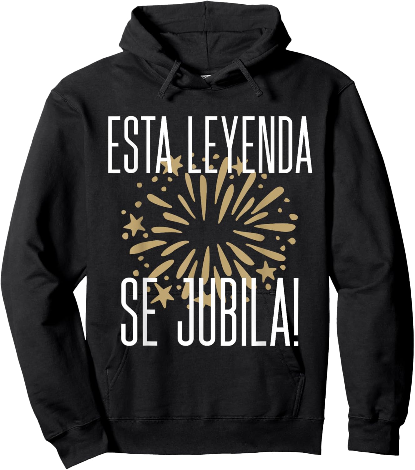Esta Leyenda Se Jubila Spanish Retire This Legend Retires Hoodie - Hoodie | Black
