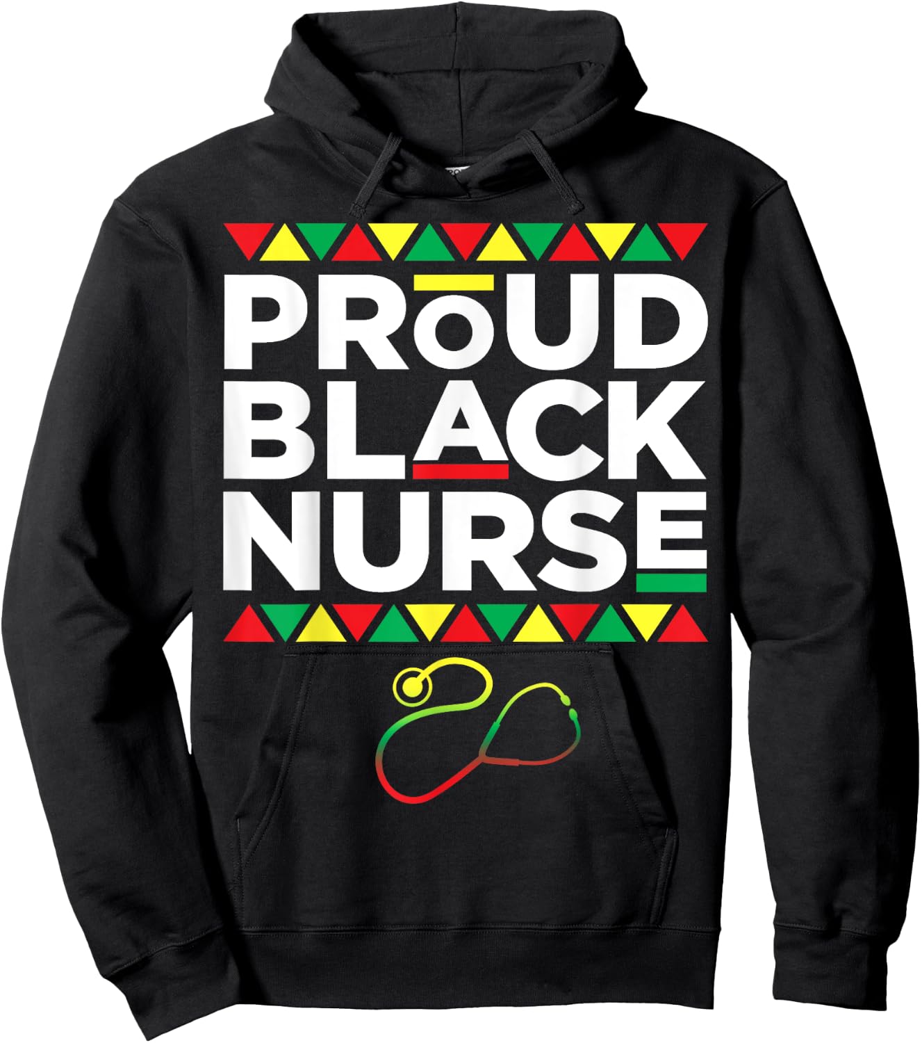 Women Dope Proud Black Nurse Black History Month Nurse Gift Hoodie - Hoodie | Black