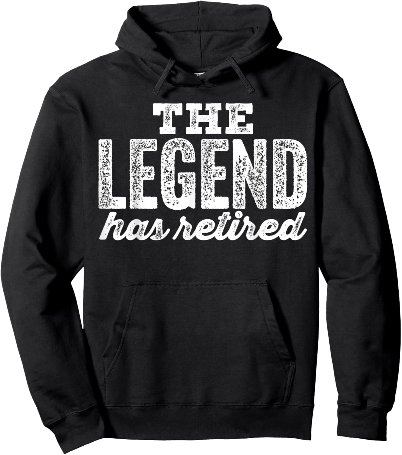 The Legend Has Retired Hoodie - Hoodie | Black