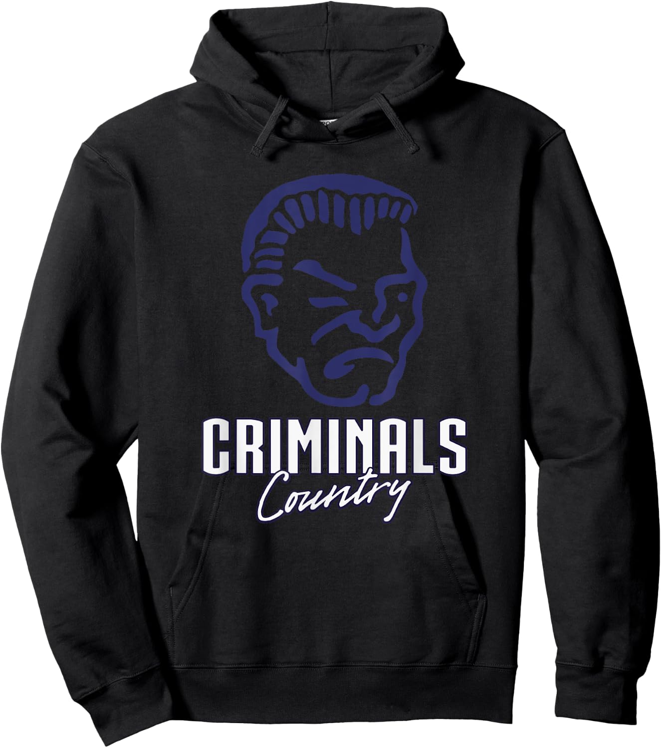 Yuma Criminals Logo Country HS Hoodie - Hoodie | Black