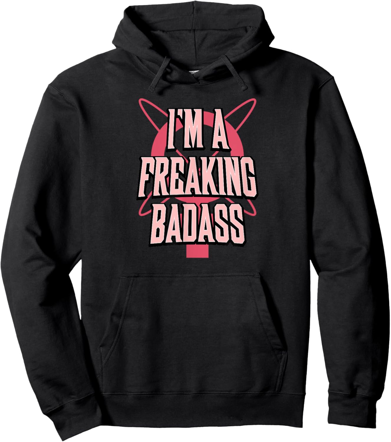 Invincible Atom Eve 'i'm a Badass!" Hoodie - Hoodie | Black