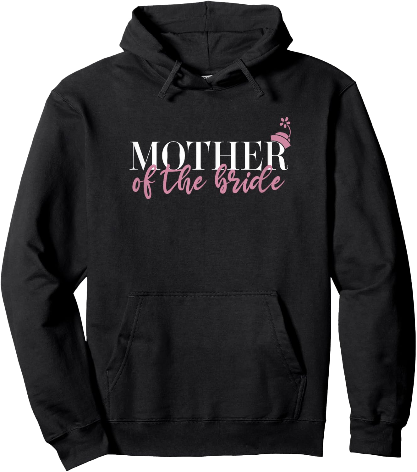 Disney Mickey And Friends Minnie Mouse Mother Of The Bride Hoodie - Hoodie | Black