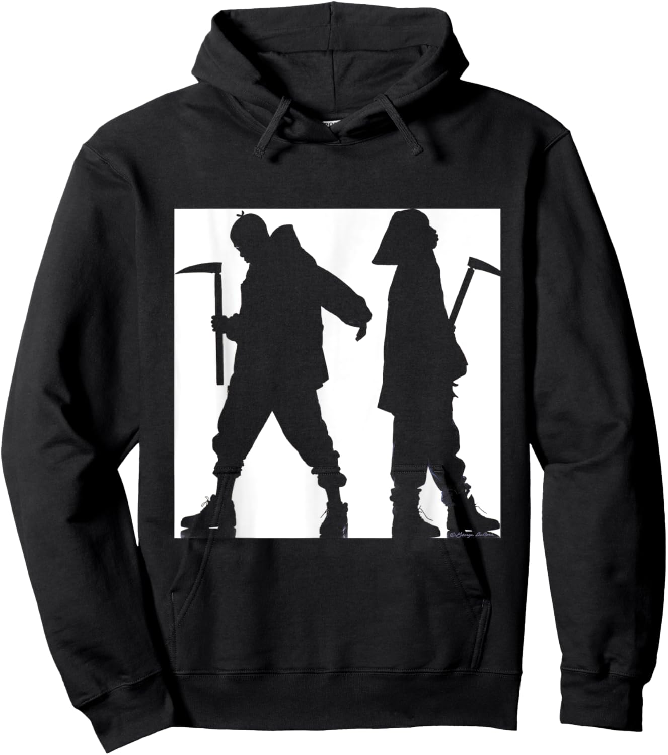Mobb Deep Juvenile Hell B&W By George DuBose Hoodie - Hoodie | Black