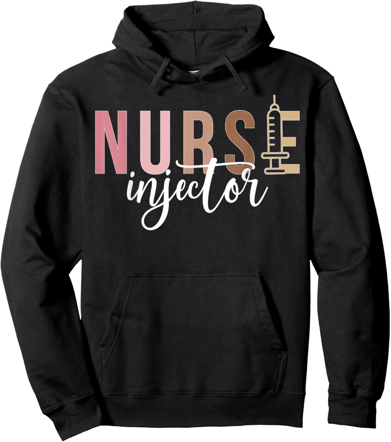 Boho Nurse Injector Aesthetic Nurse Injector Hoodie - Hoodie | Black