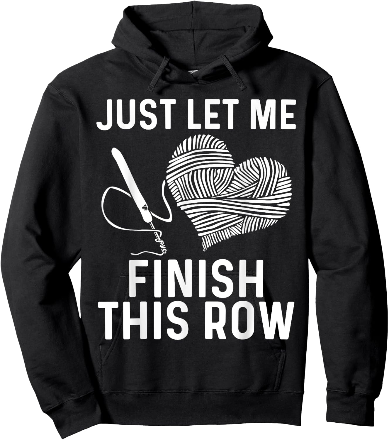 Best Crocheting Art Women Crocheter Crochet Lover Hoodie - Hoodie | Black