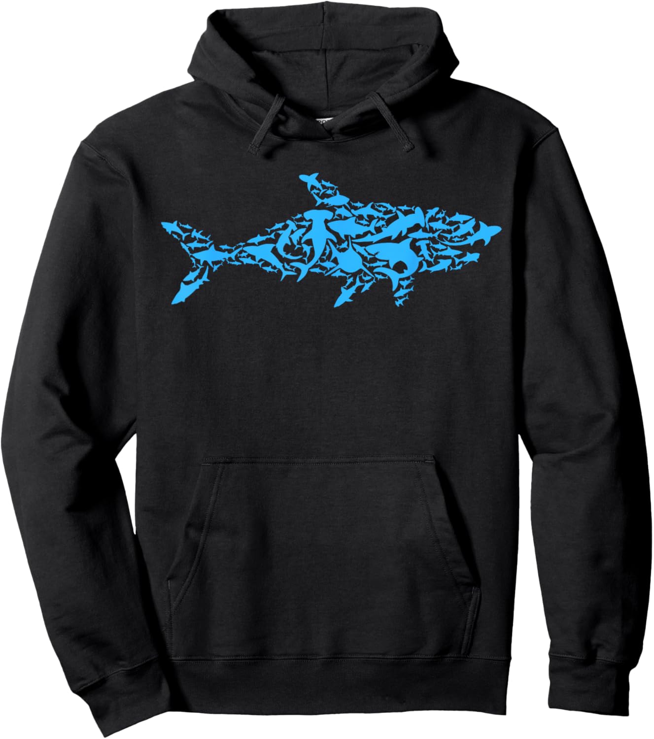 Shark Animal Marine Biology Science Scientist Shark Lover Hoodie - Hoodie | Black