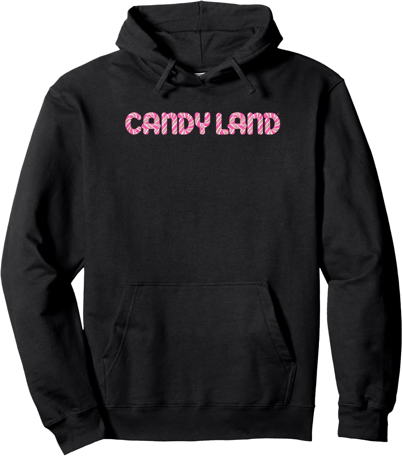 Candy Land Linear Classic Logo Hoodie - Hoodie | Black