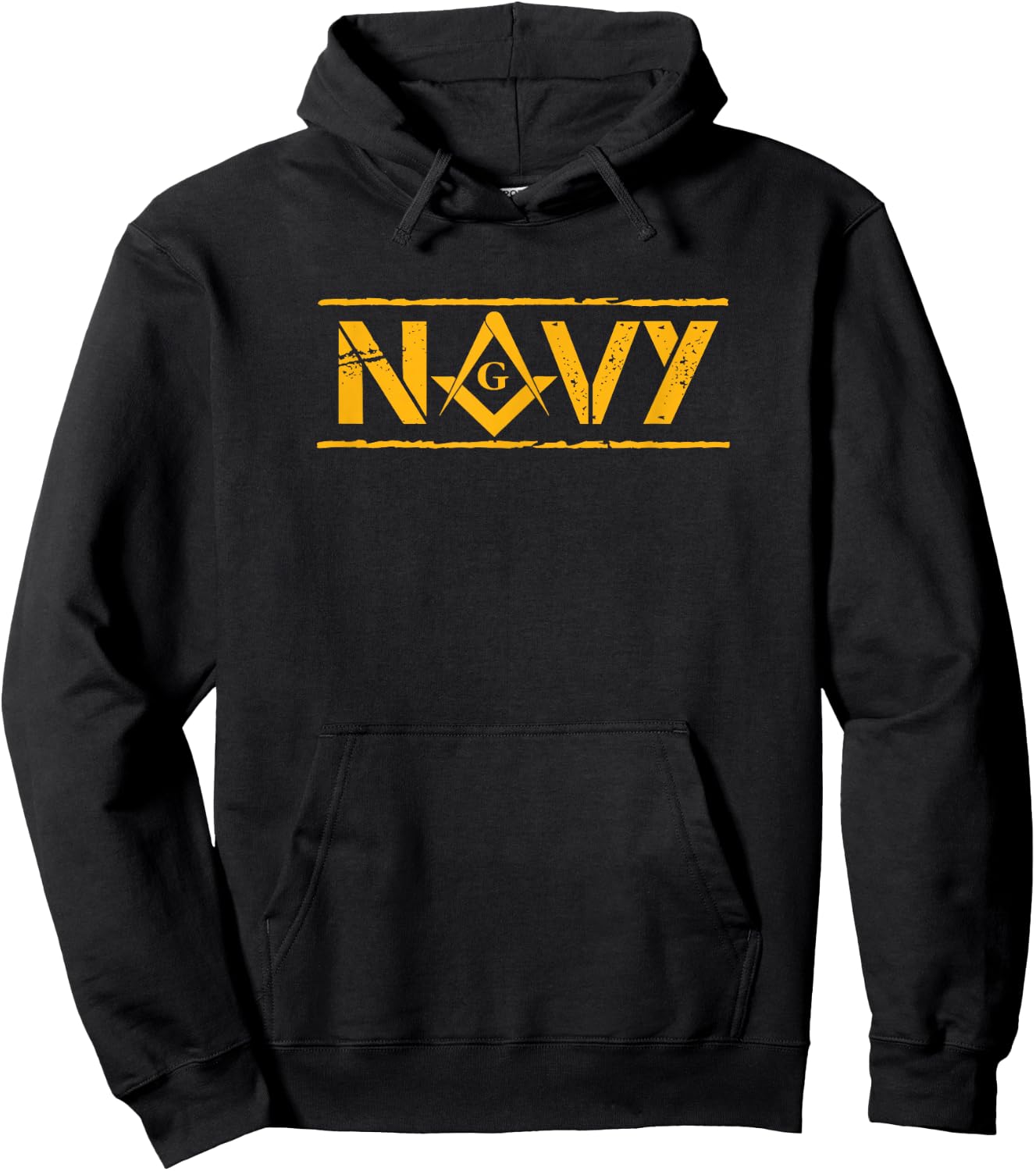 Navy Mason by Kuyang Freemason Hoodie - Hoodie | Black