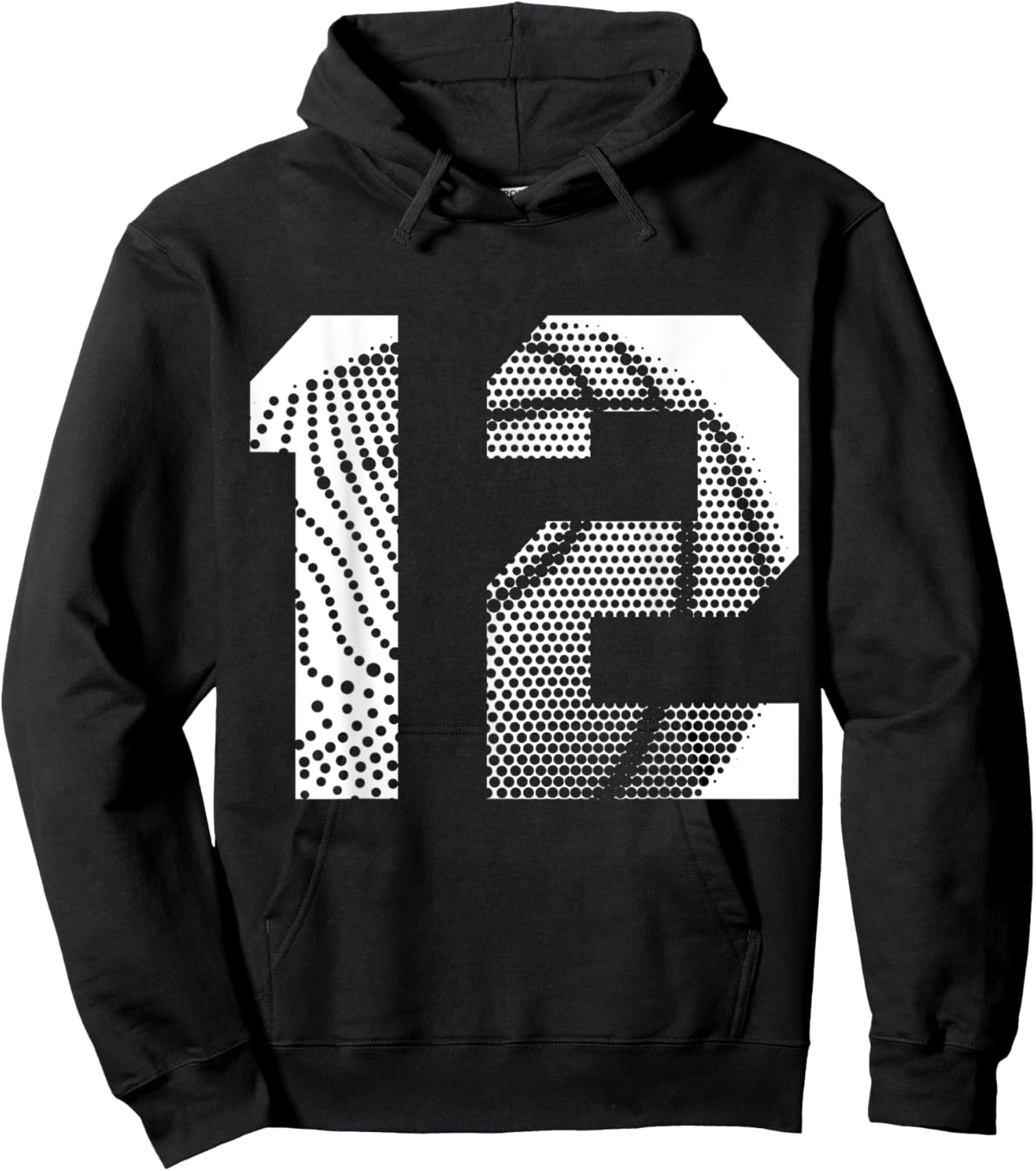 12th Birthday Boy Basketball Player Basketball 12 Years Old Hoodie - Hoodie | Black