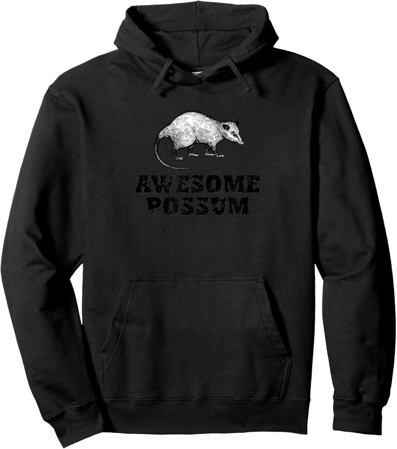 funny opossum Funny Opossum Hoodie - Hoodie | Black