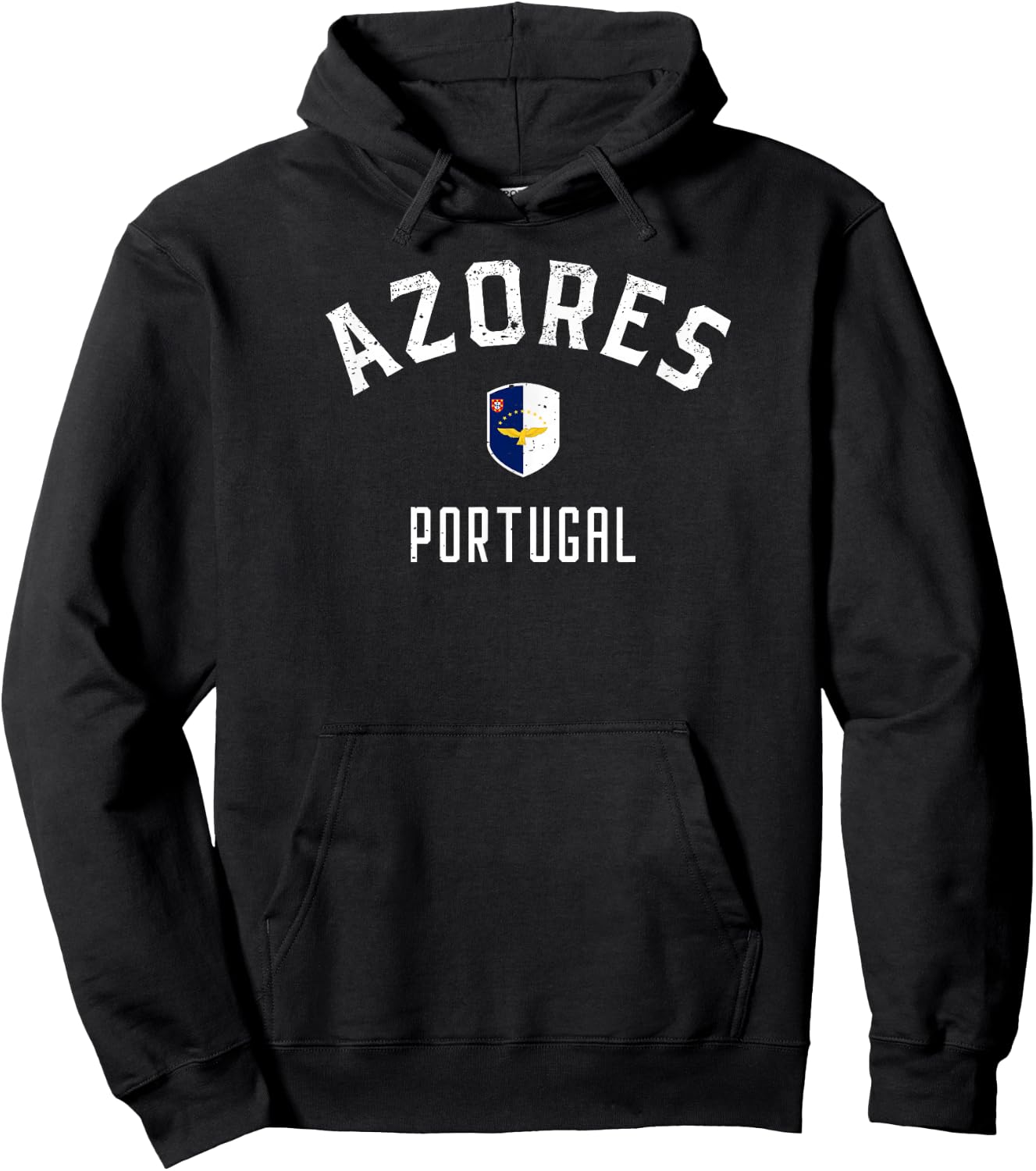 Azores Portugal - Azores Flag Hoodie - Hoodie | Black