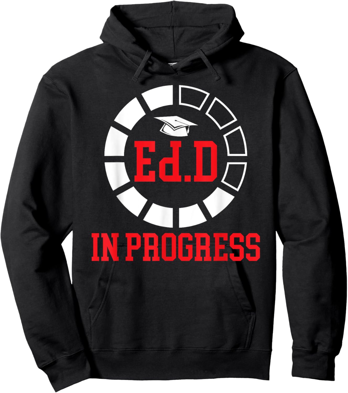Ed.D In Progress Future Doctor Of Education EdD Student Hoodie - Hoodie | Black