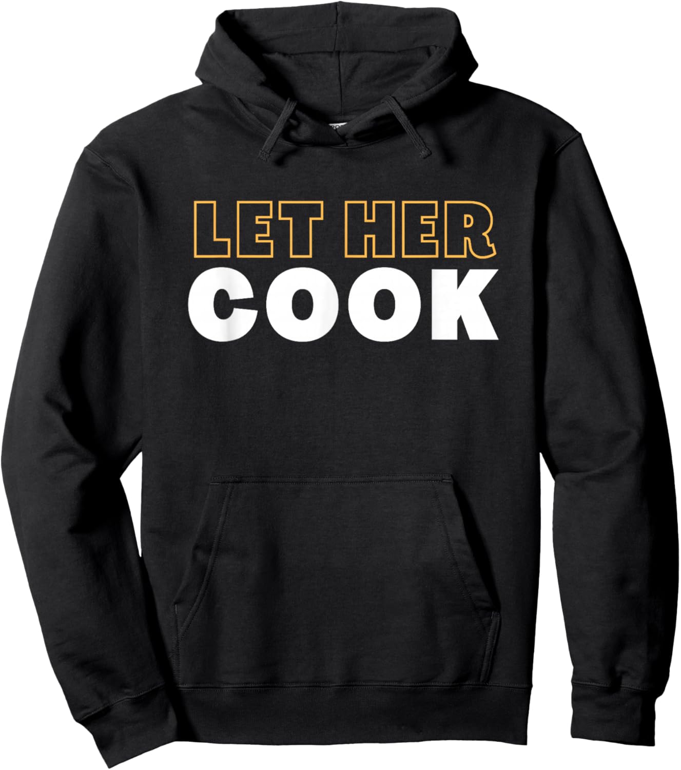 Let Her Cook Hoodie - Hoodie | Black