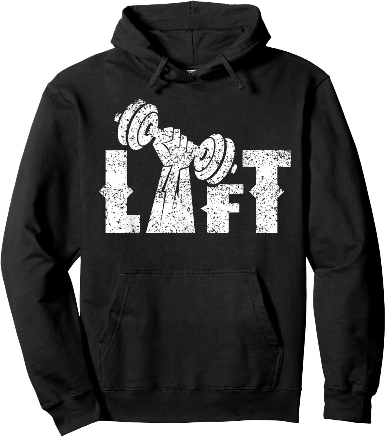 Lift Workout Weightlifting Gym Lifting Hoodie - Hoodie | Black