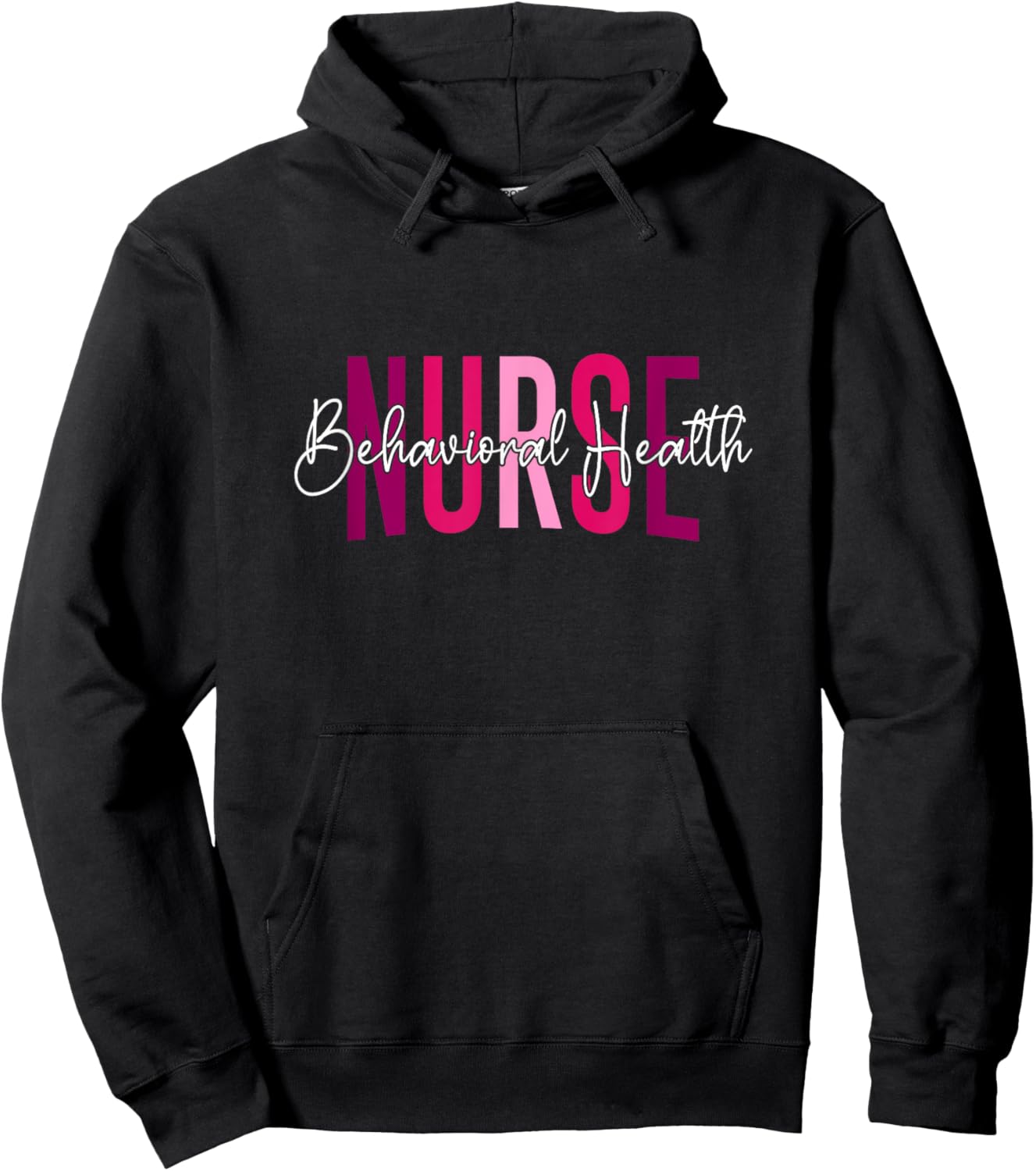 Behavioral Health Nurse Mental Health Psychiatric Nurse Hoodie - Hoodie | Black