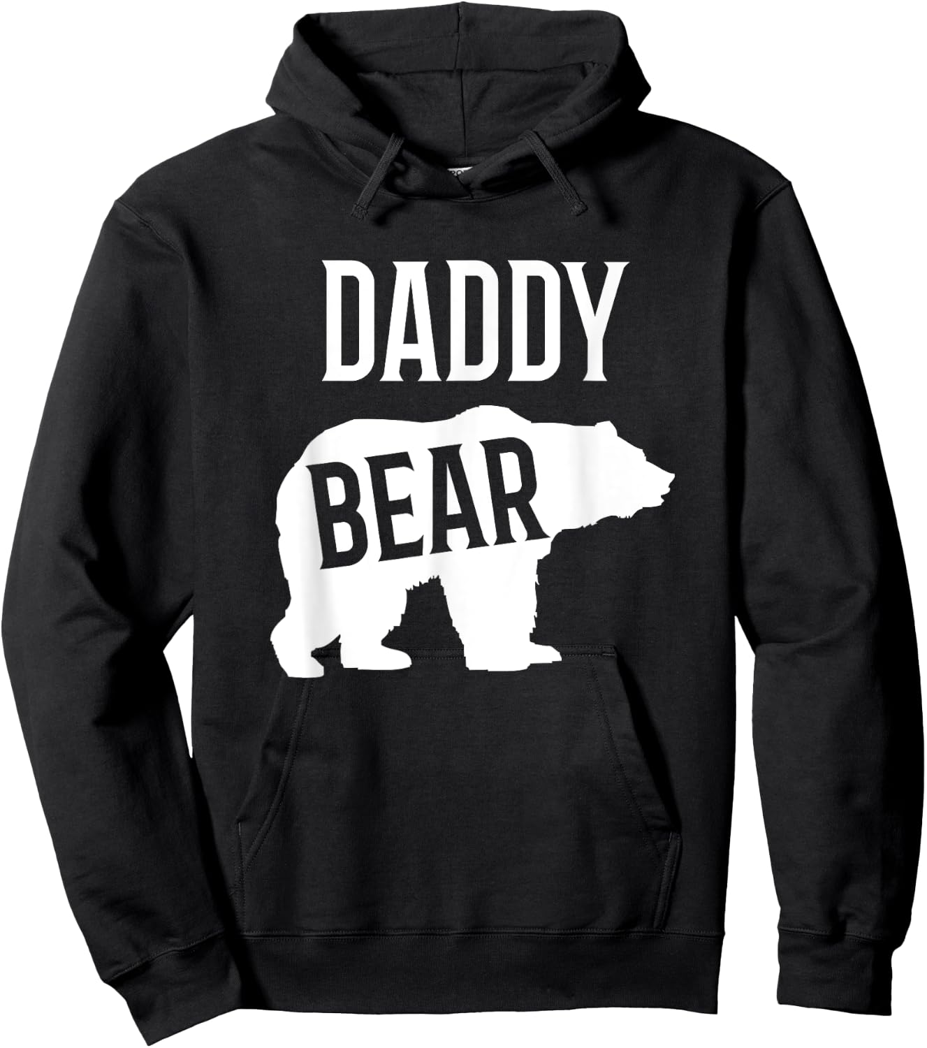 Daddy Bear Shirt And Gifts For Dad Hoodie - Hoodie | Black