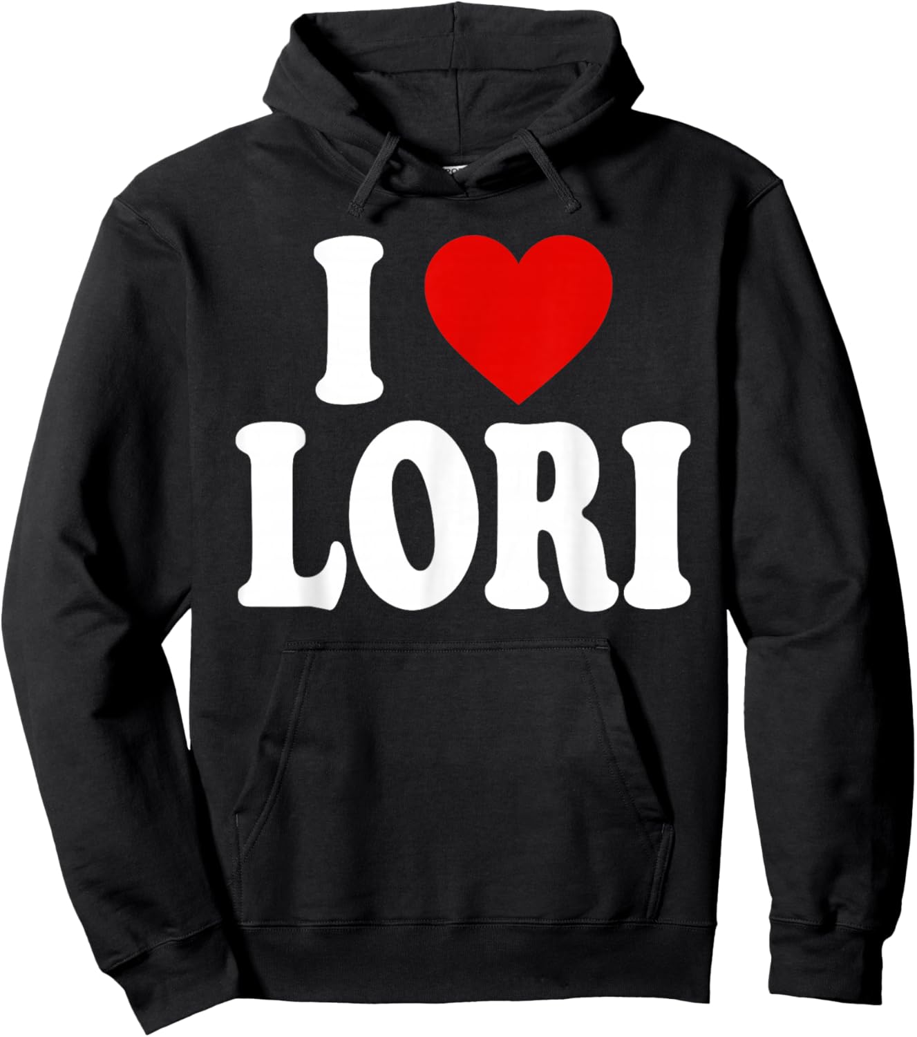 I Heart Love Lori Hoodie - Hoodie | Black