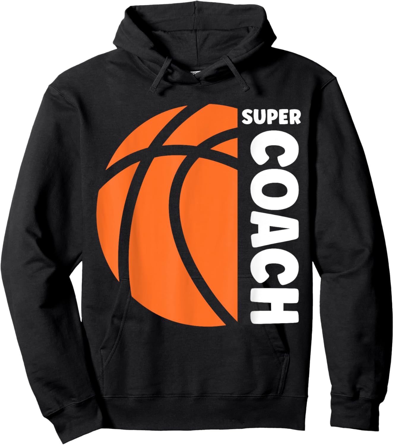Super entraineur Basket-ball sport coach de basket Hoodie - Hoodie | Black