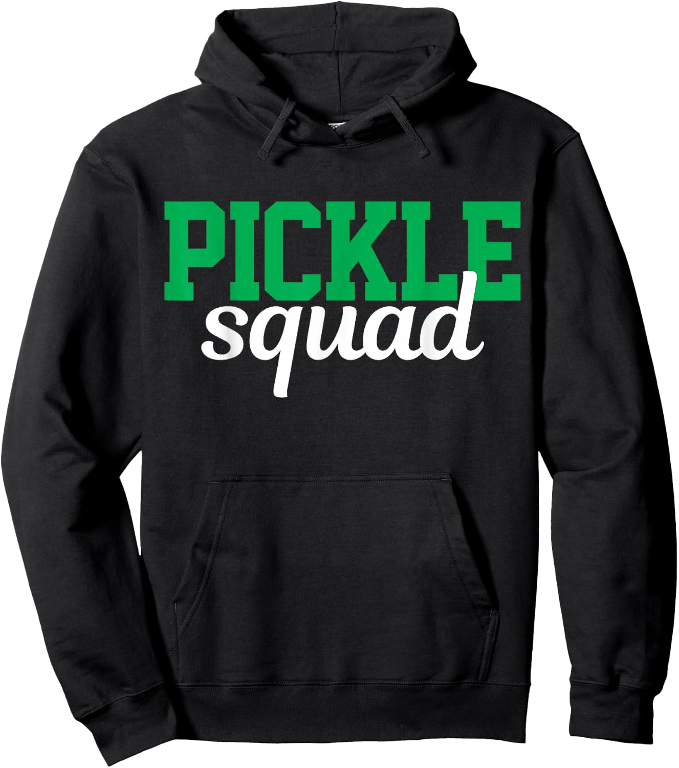 Pickle Squad Vegan Gift Hoodie - Hoodie | Black
