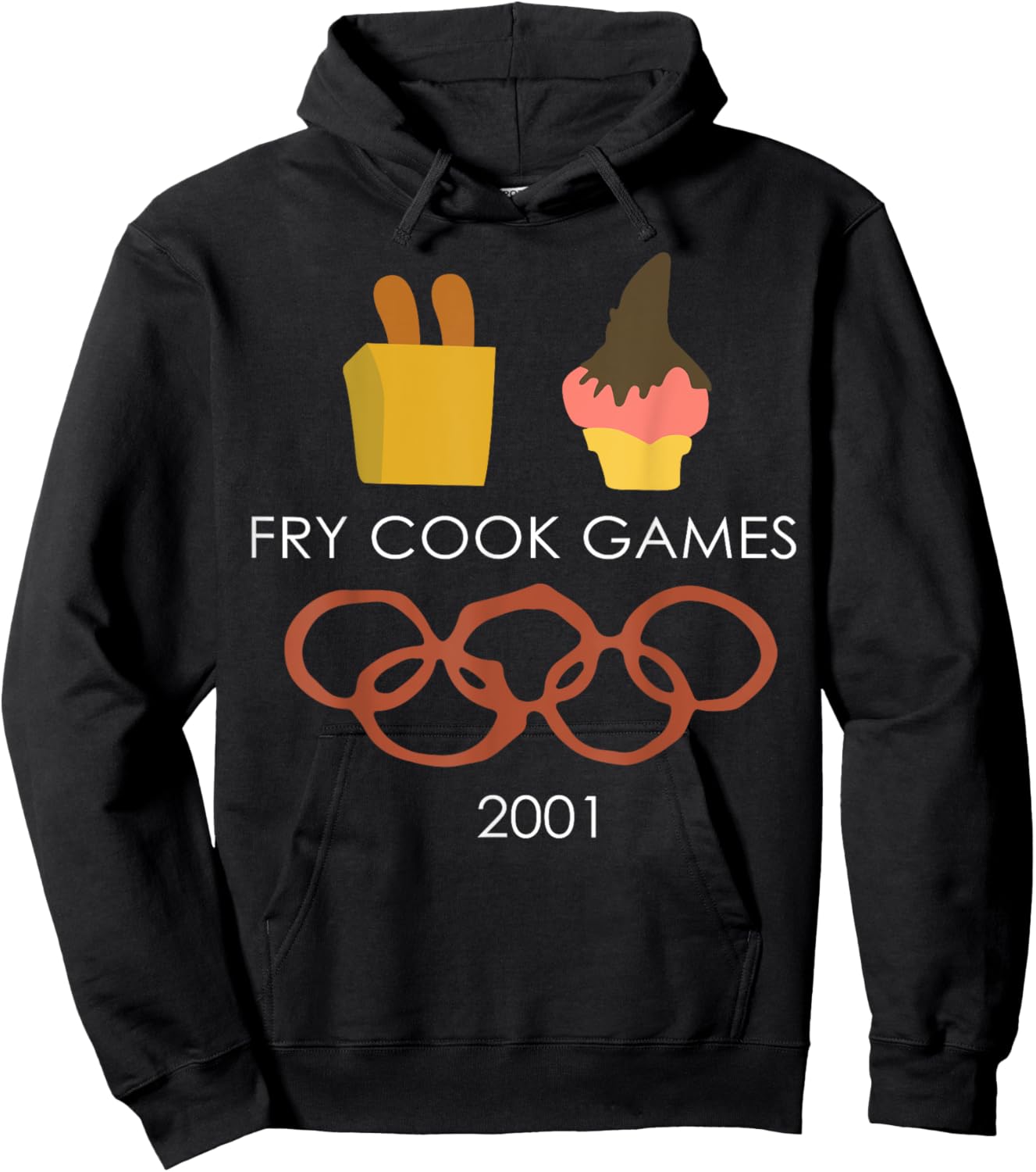 Fry Cook Games 2001 Hoodie - Hoodie | Black