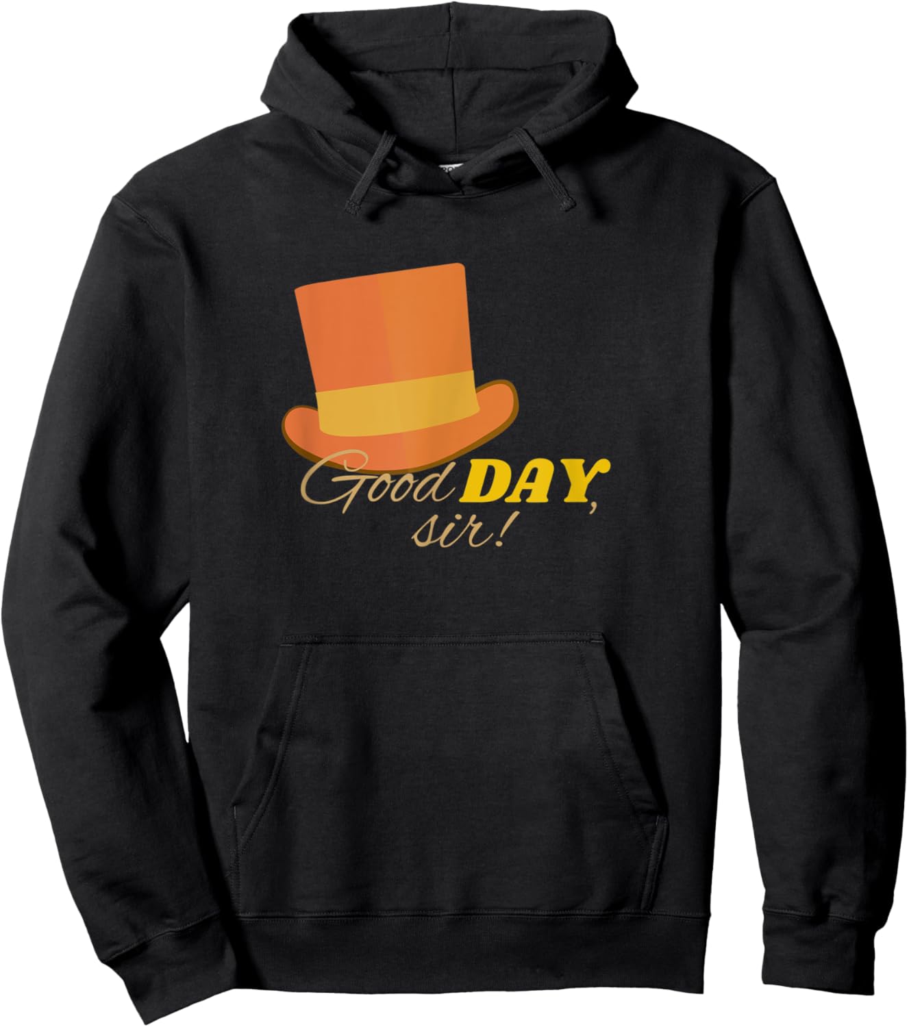 Good Day Sir Hoodie - Hoodie | Black