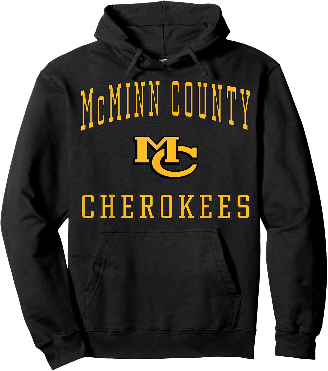 McMinn County High School Cherokees C1 Hoodie - Hoodie | Black
