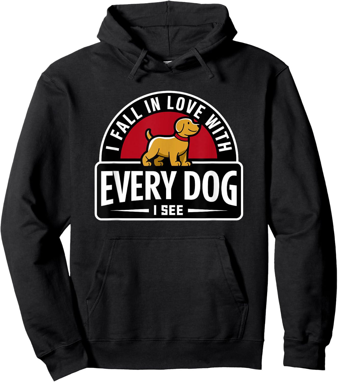 Funny Dog Hoodie - Hoodie | Black