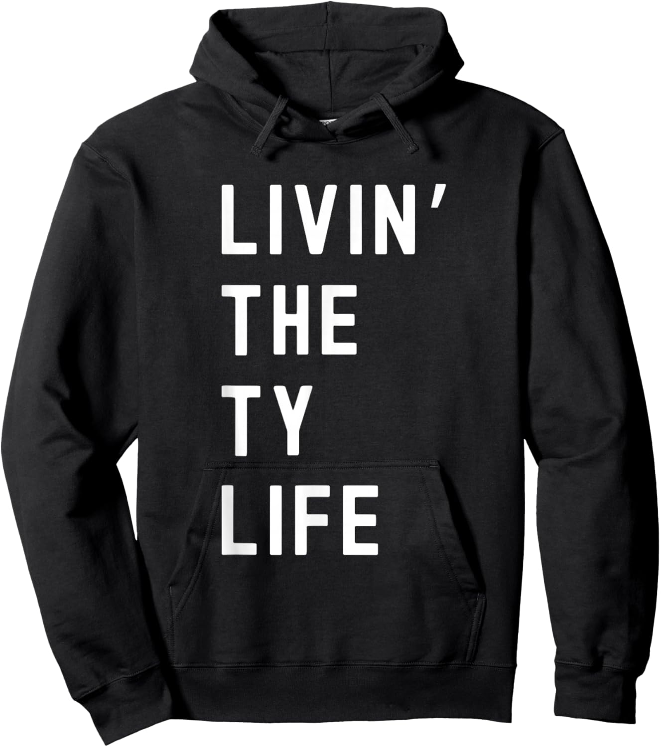 Ty Living The Ty Life Name Hoodie - Hoodie | Black