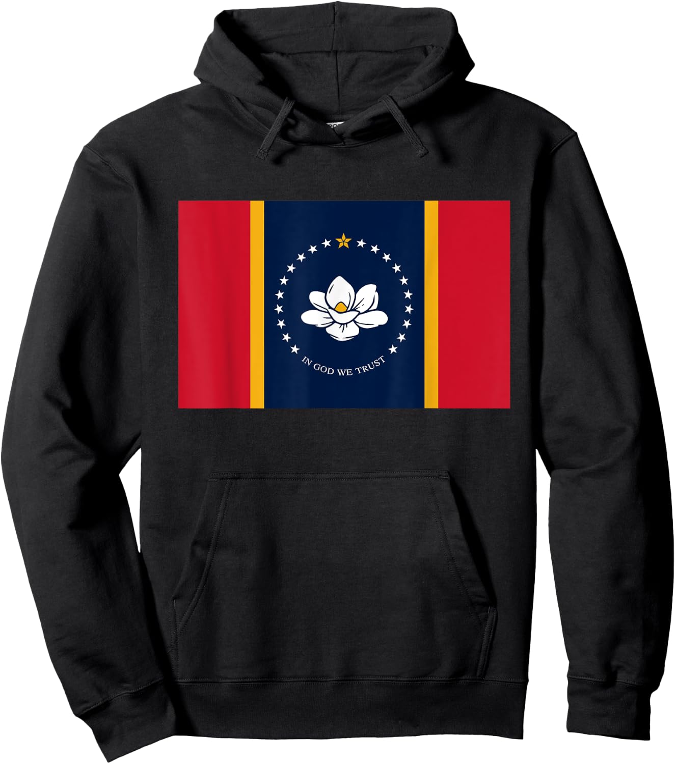 Mississippi New State Flag Hoodie - Hoodie | Black